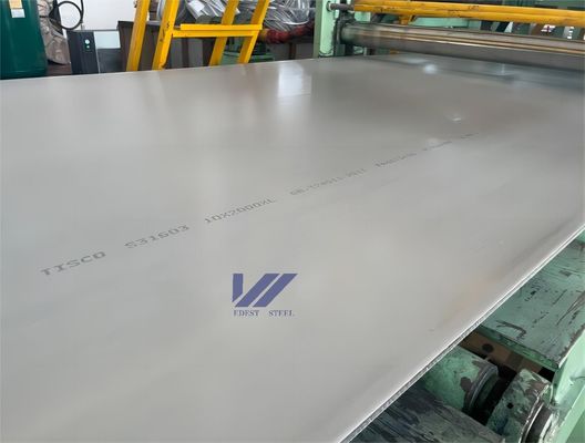 2000mm Wide 316L Stainless Steel Plate 10mm Hot Rolled